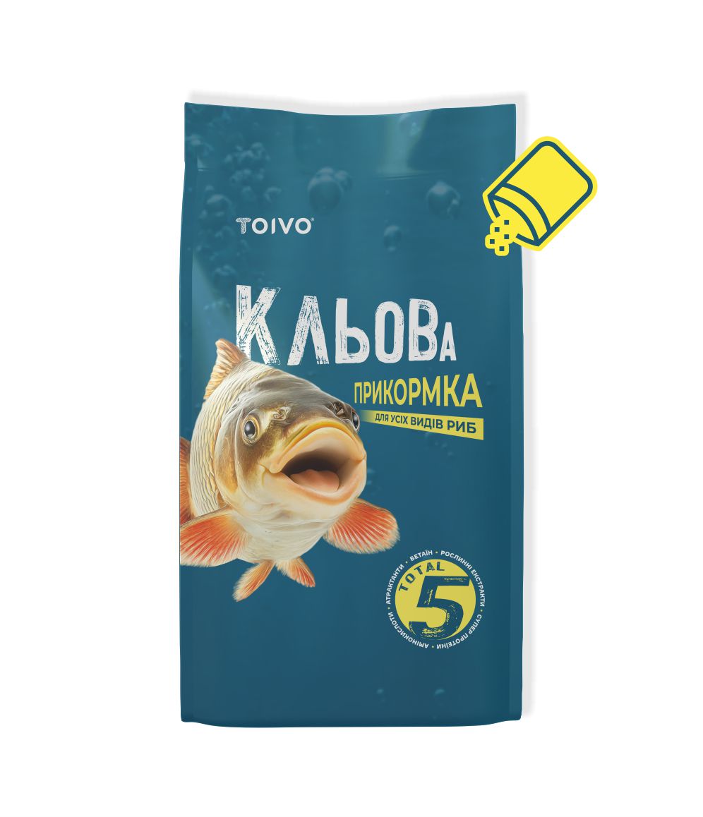 Рибна прикормка КЛЬОВа